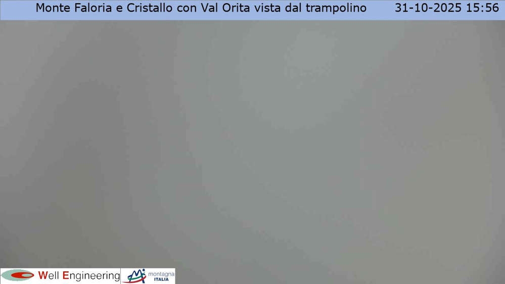 Cortina - Vista Monte Faloria e Cristallo dal trampolino