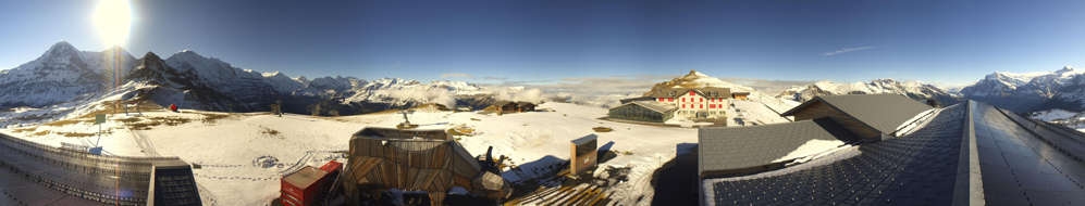 Grindelwald Wengen - Männlichen Bergstation Wengen 