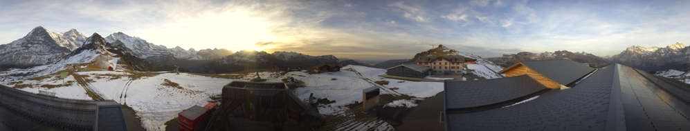 Grindelwald Wengen - Männlichen Bergstation Wengen 