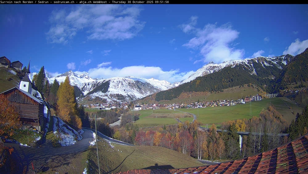 Sedrun - Blick Richtung Sedrun