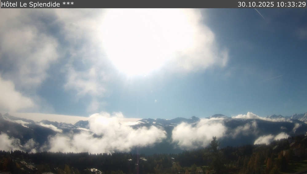 Blick vom Hotel Splendine