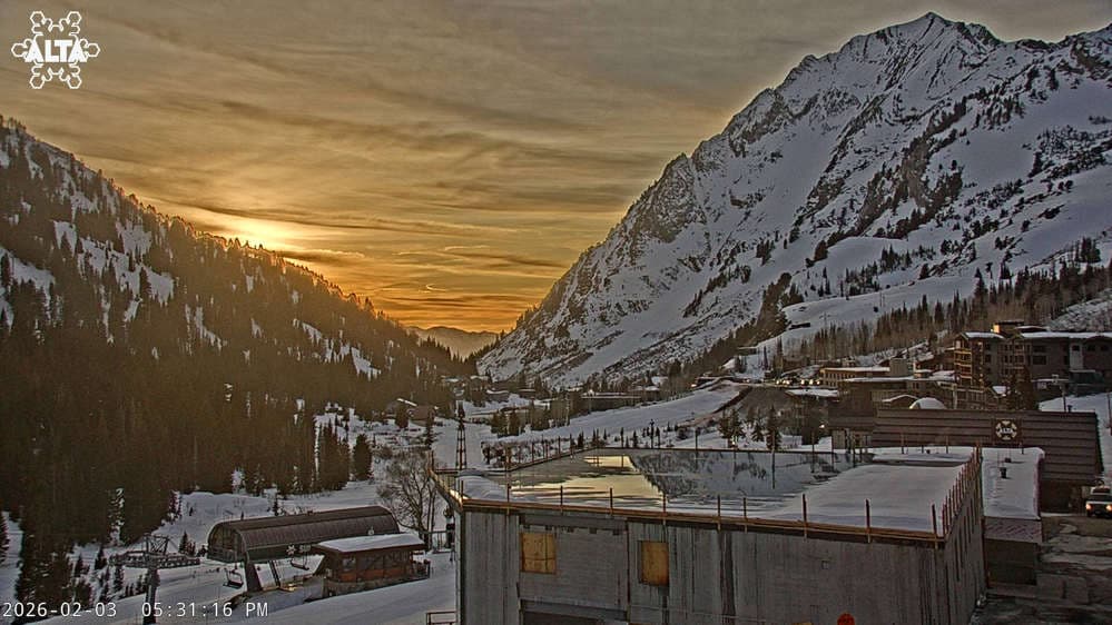 Alta Ski Area - Mount Superior Mountain webcam