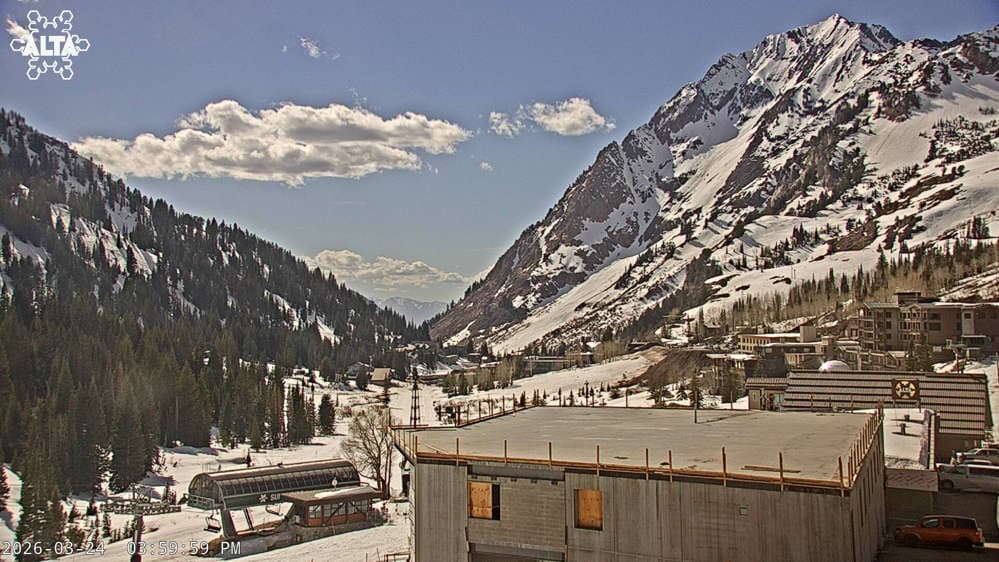 Alta Ski Area - Mount Superior Mountain webcam