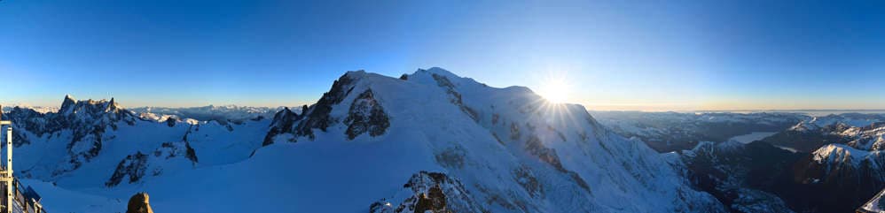 Chamonix - Summit of the Aiguille du Midi 3,842 m