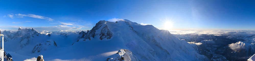 Chamonix - Summit of the Aiguille du Midi 3,842 m