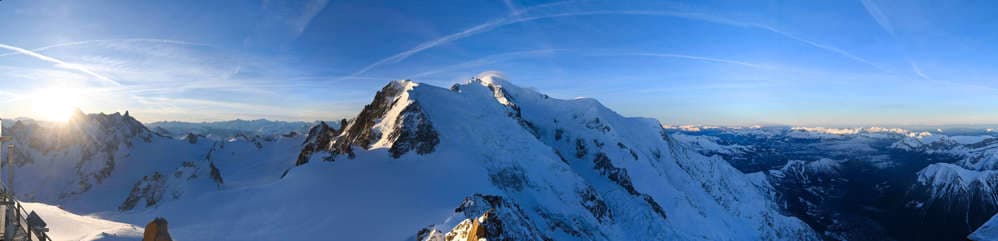 Chamonix - Summit of the Aiguille du Midi 3,842 m