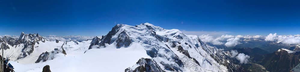 Chamonix - Summit of the Aiguille du Midi 3,842 m