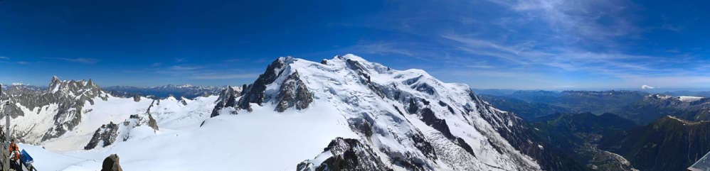 Chamonix - Summit of the Aiguille du Midi 3,842 m