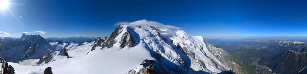 Chamonix - Summit of the Aiguille du Midi 3,842 m
