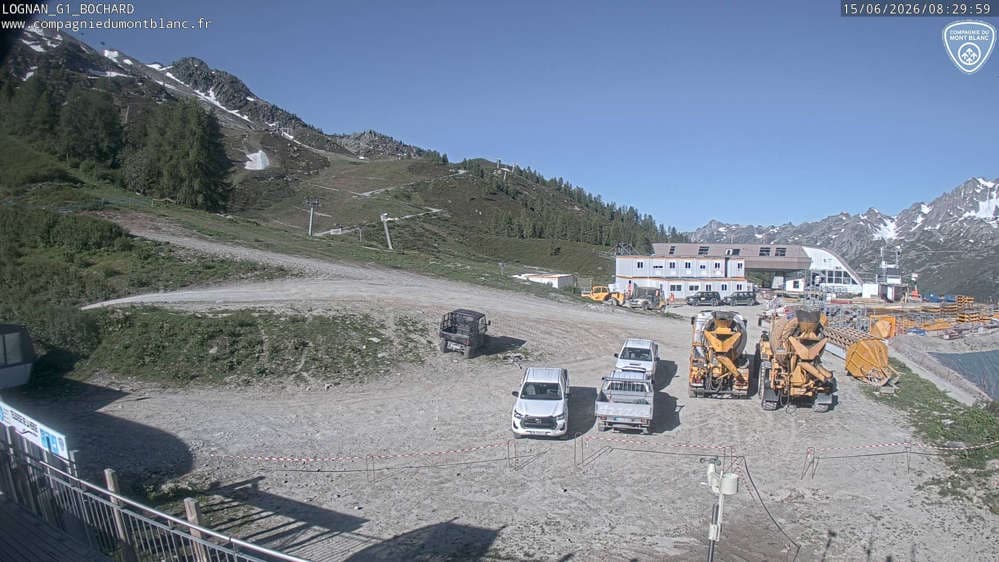 Chamonix - Télécabine Bochard & Télésiège des Marmottons