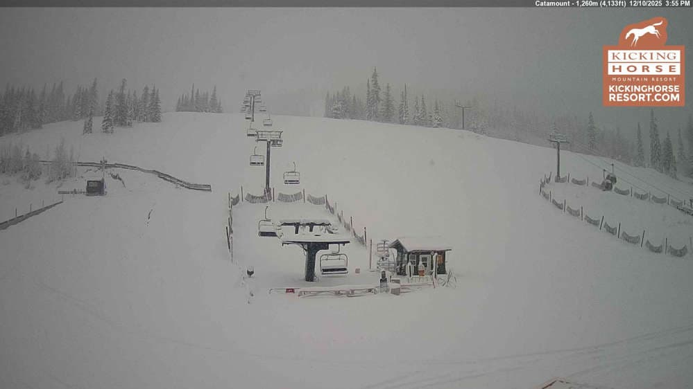 Kicking Horse - Catamount Webcam