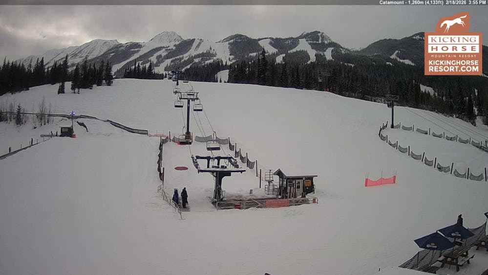 Kicking Horse - Catamount Webcam