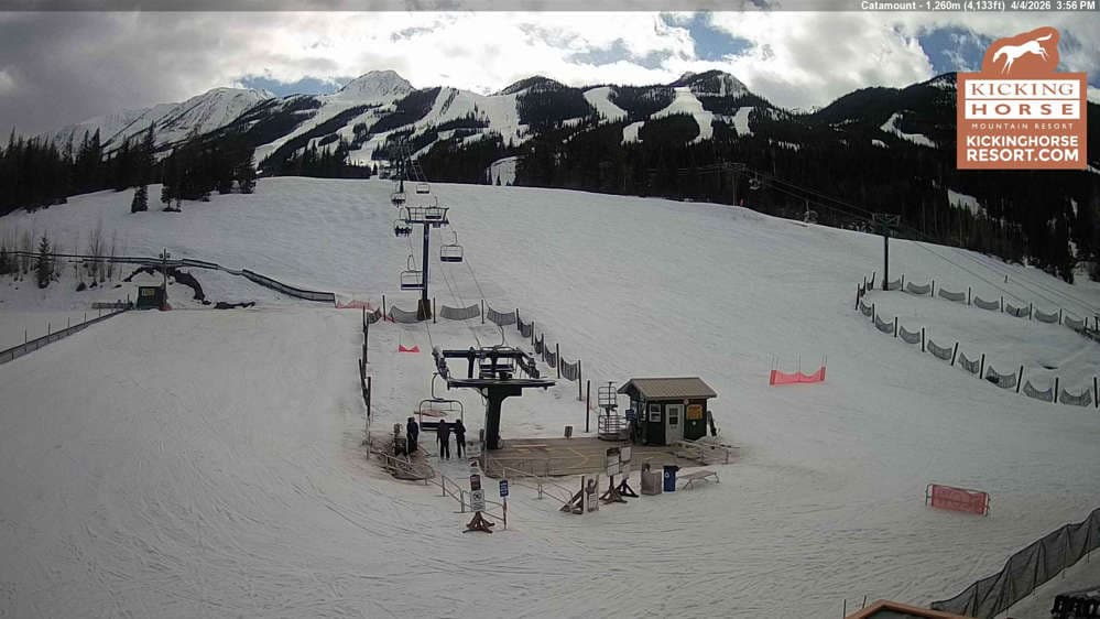 Kicking Horse - Catamount Webcam