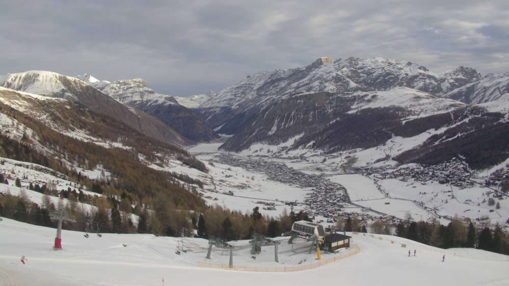 Livigno - Carosello 3000 - webcam Intermedia