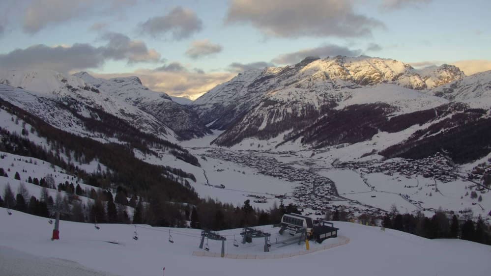 Livigno - Carosello 3000 - webcam Intermedia