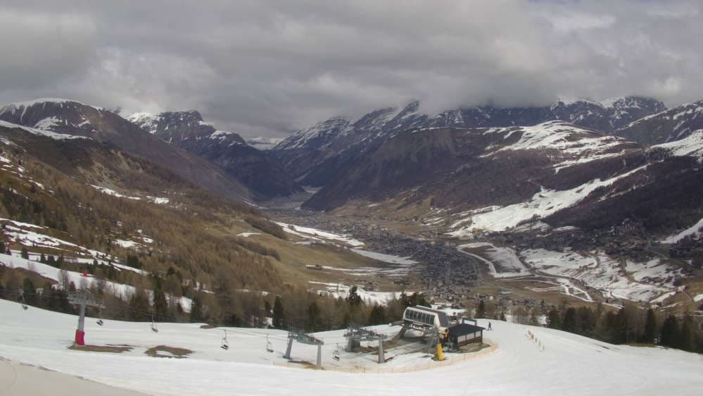 Livigno - Carosello 3000 - webcam Intermedia