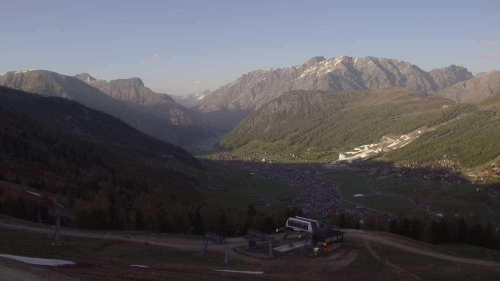 Livigno - Carosello 3000 - webcam Intermedia