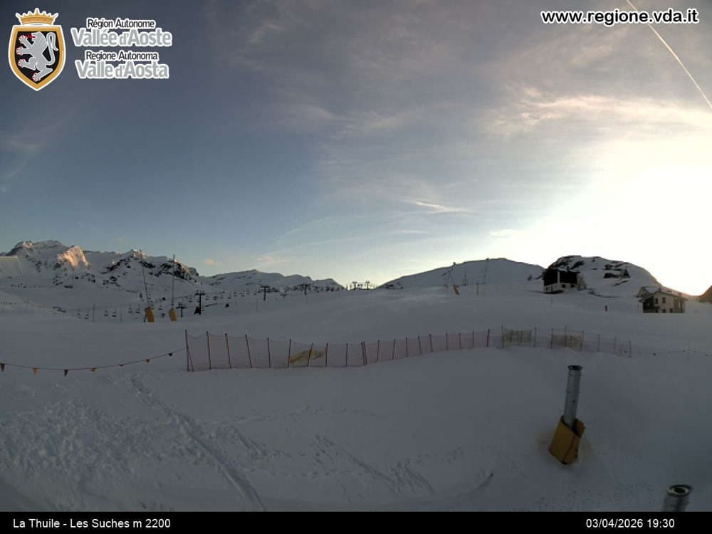 La Thuile - 2.200 m - Les Suches - Arrivo Telecabina DMC
