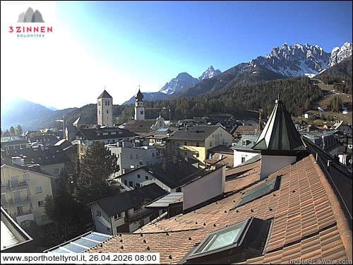 Alta Pusteria - San Candido - Vista sulla Parrocchiale di San Michele
