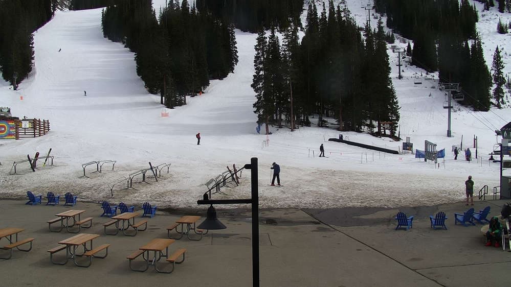 Arapahoe Basin Ski Area - Mountain Goat Plaza / Base Area