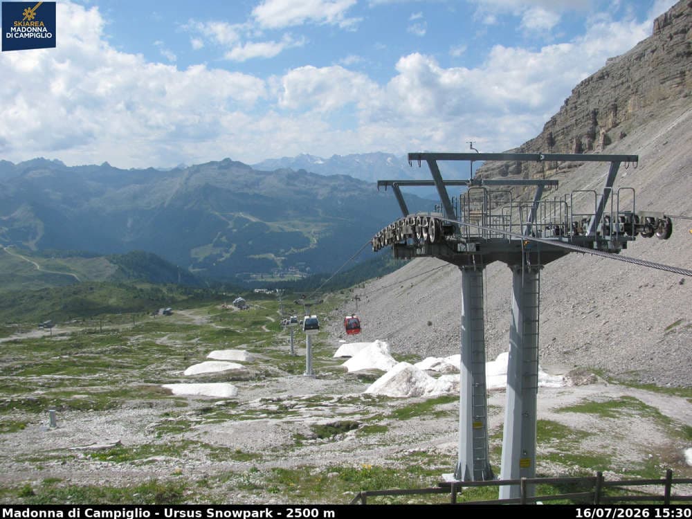 Madonna di Campiglio - Vista dal rifugio Stoppani