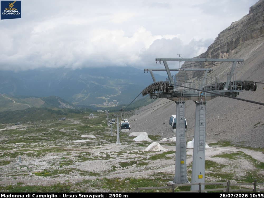 Madonna di Campiglio - Vista dal rifugio Stoppani
