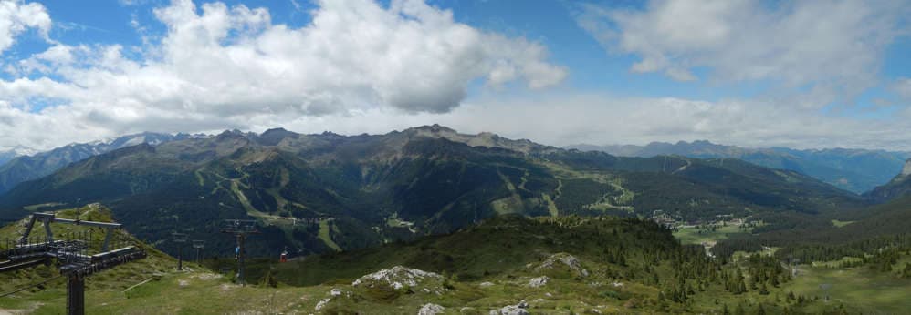 Madonna di Campiglio - Panorama 2 dallo Spinale