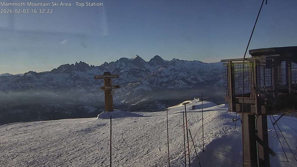 Mammoth Mountain - Top of Sierra Webcam