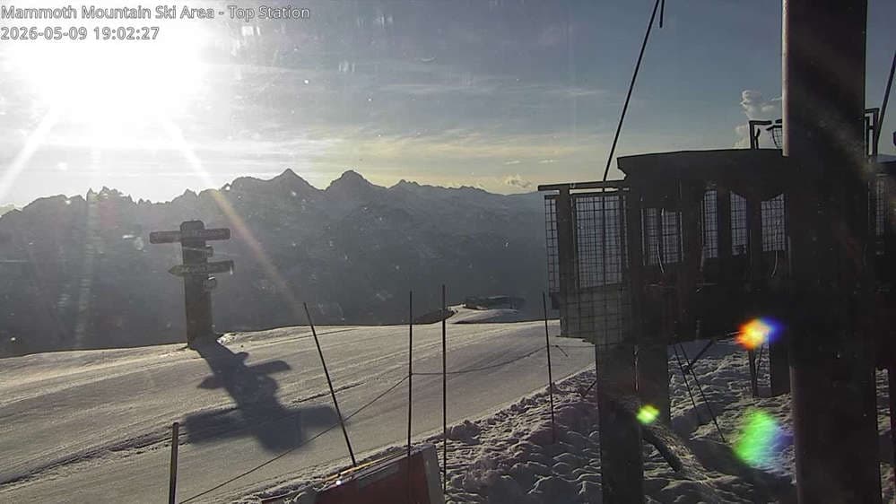 Mammoth Mountain - Top of Sierra Webcam