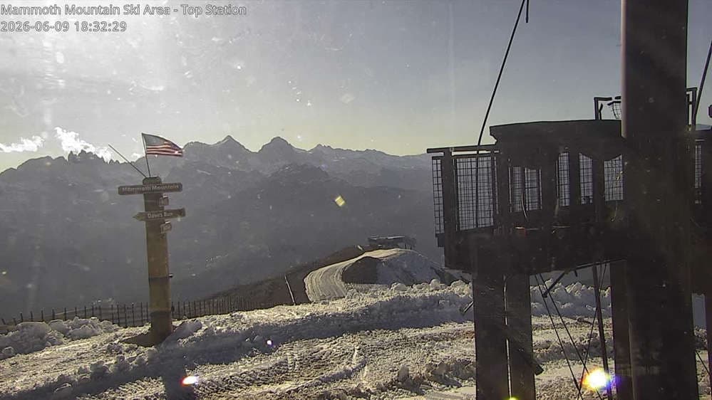 Mammoth Mountain - Top of Sierra Webcam
