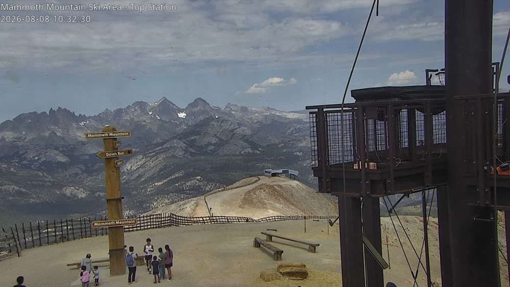 Mammoth Mountain - Top of Sierra Webcam