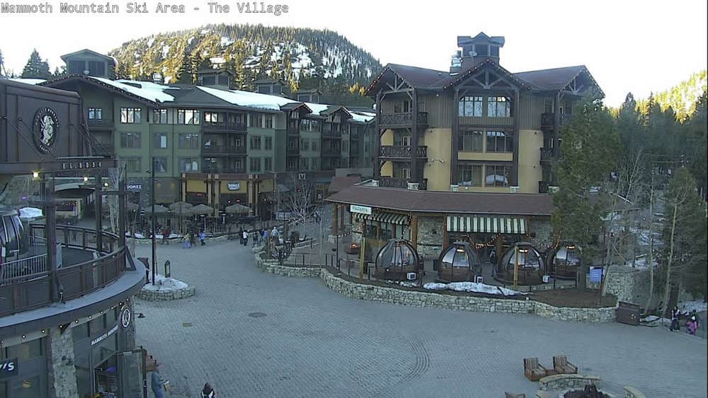 Mammoth Mountain - Village Cam Village