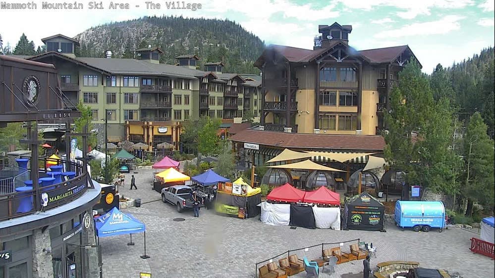 Mammoth Mountain - Village Cam Village