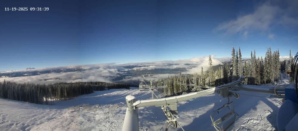 Revelstoke: Top of Stellar Chair Cam