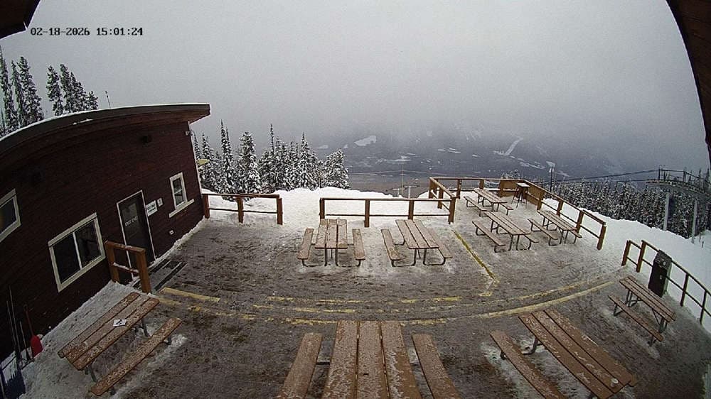Revelstoke: Top of Upper Gondola Cam