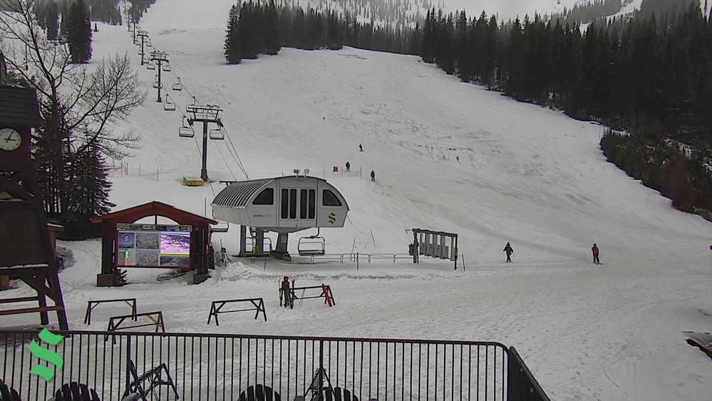 View of the mountain from the Taps Deck