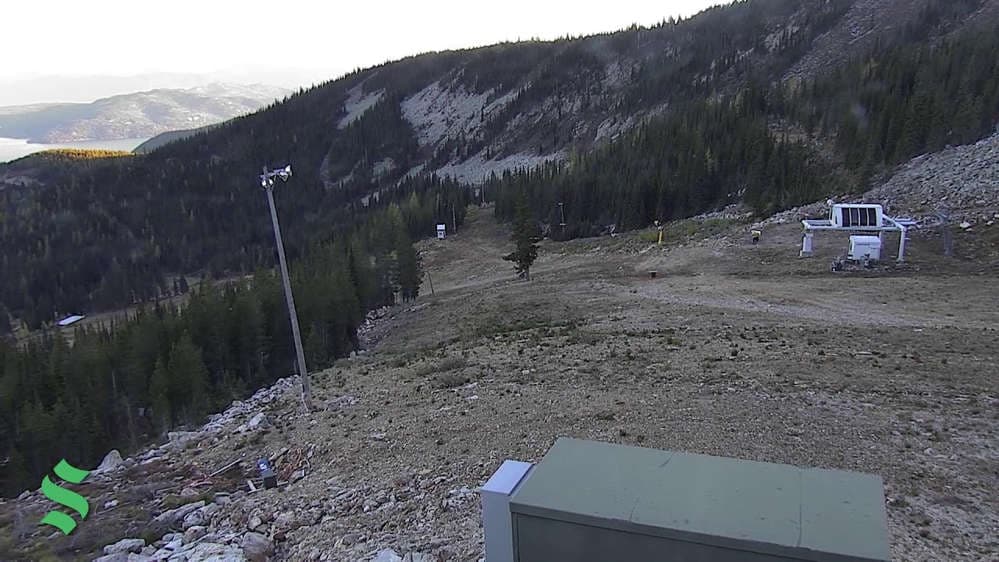 View from the top of the Basin Express Quad