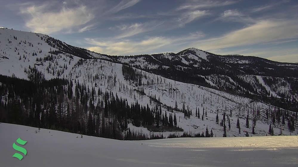 View looking north from the Rowdy Grouse