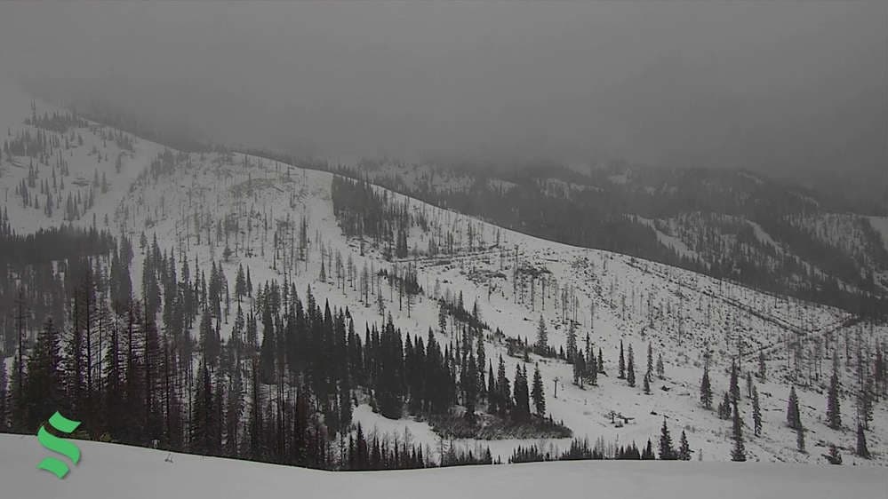 View looking north from the Rowdy Grouse