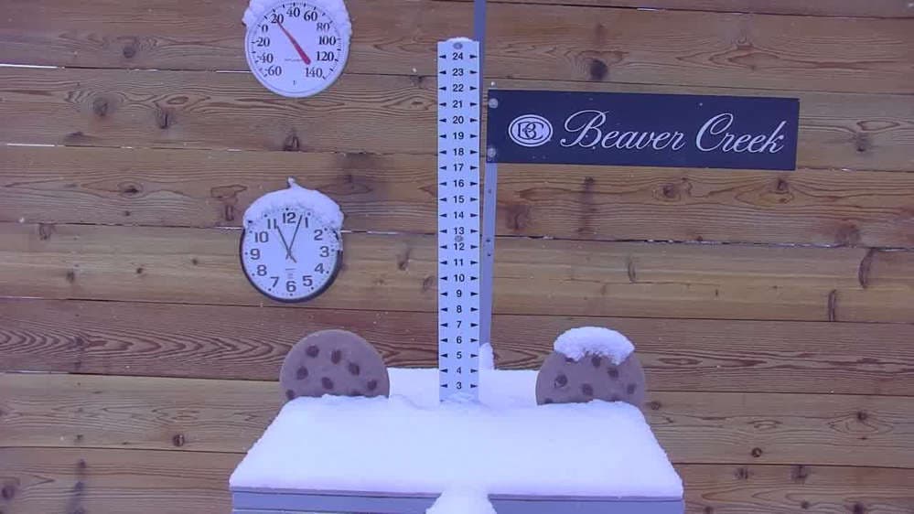 Beaver Creek Snow Stake Cam