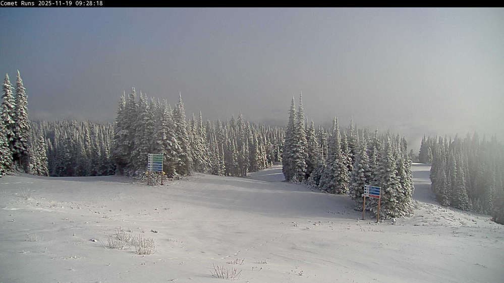 Silver Star Top of Comet Webcam