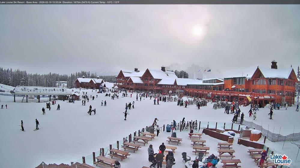 Lake Louise Mountain Kokanee Cabin Cam