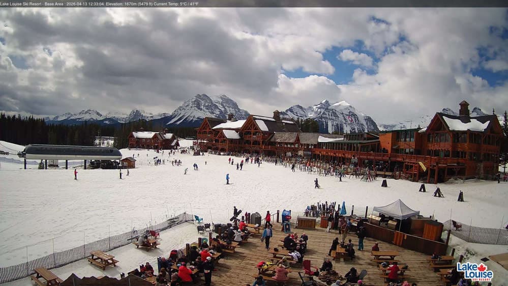 Lake Louise Mountain Kokanee Cabin Cam