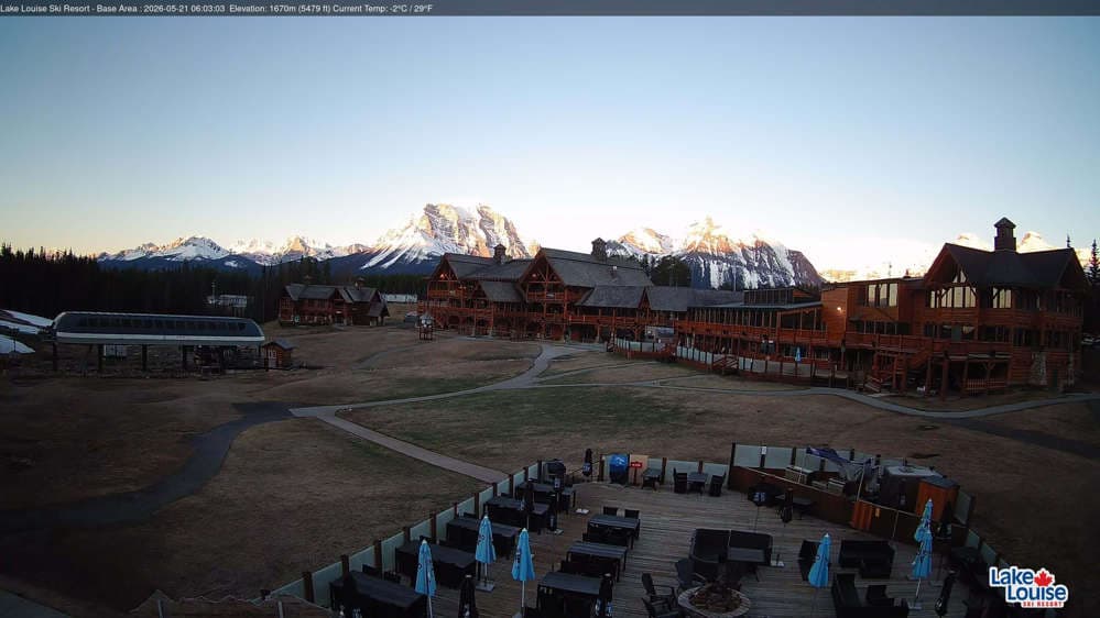 Lake Louise Mountain Kokanee Cabin Cam