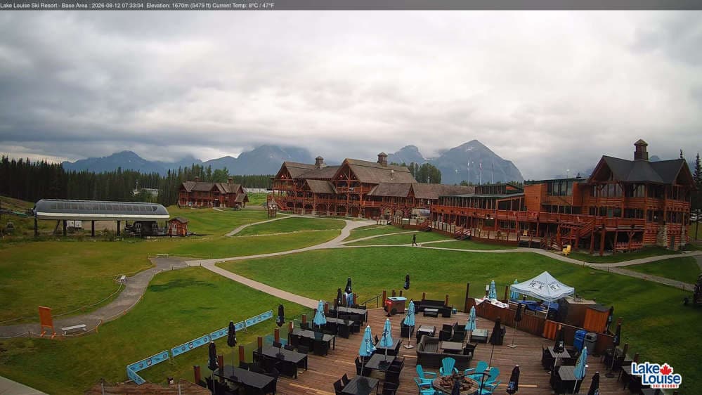 Lake Louise Mountain Kokanee Cabin Cam