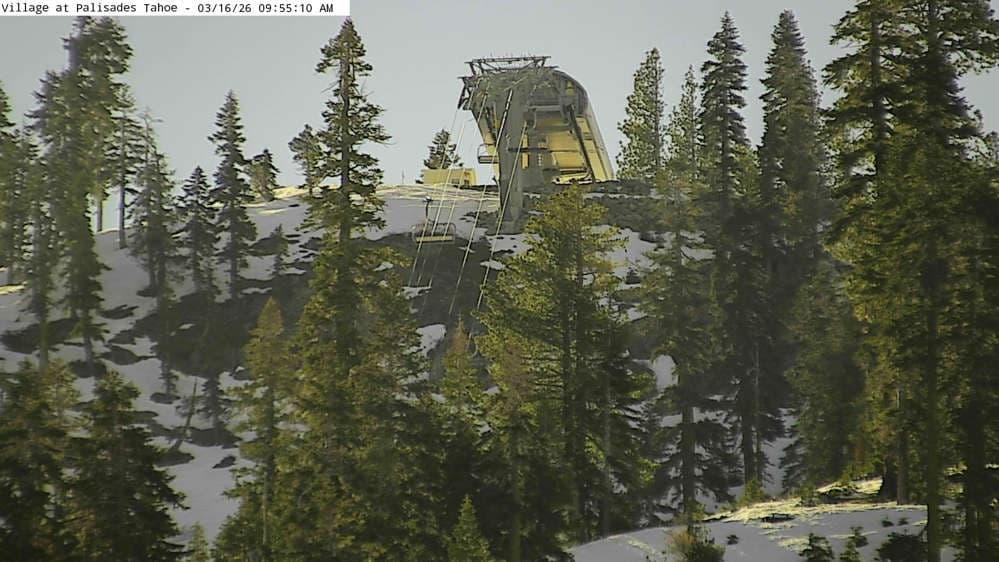 Palisades Tahoe - Olympic Valley Base 6200' Cam