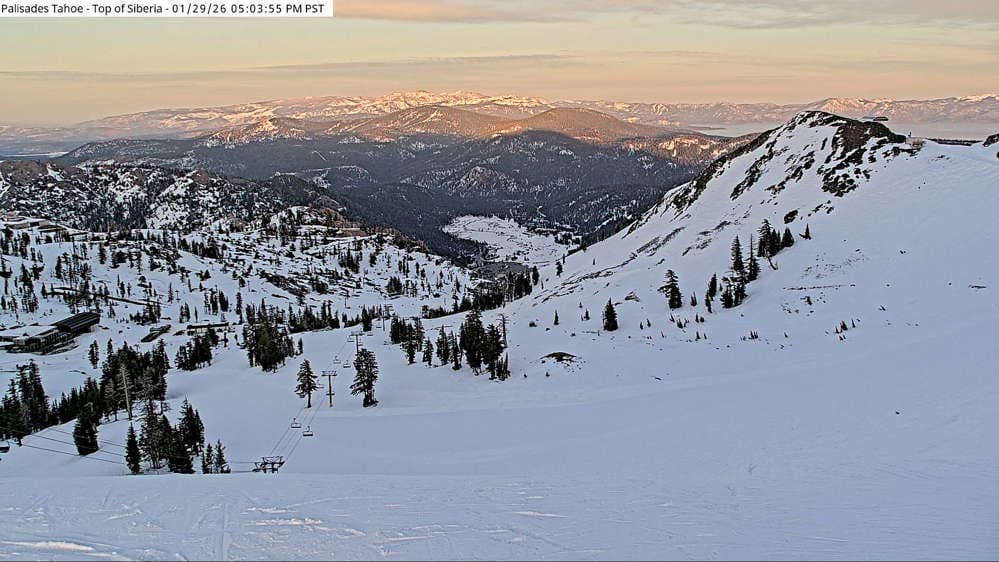 Palisades Tahoe - Siberia Cam