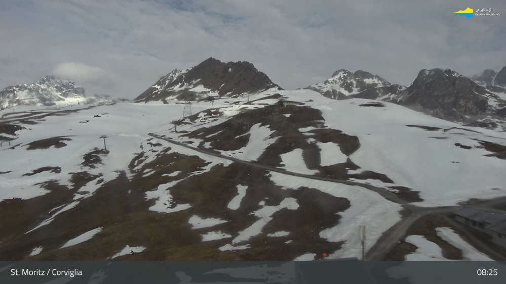 Engadin St. Moritz - Ausblick Richtung Piz Nair