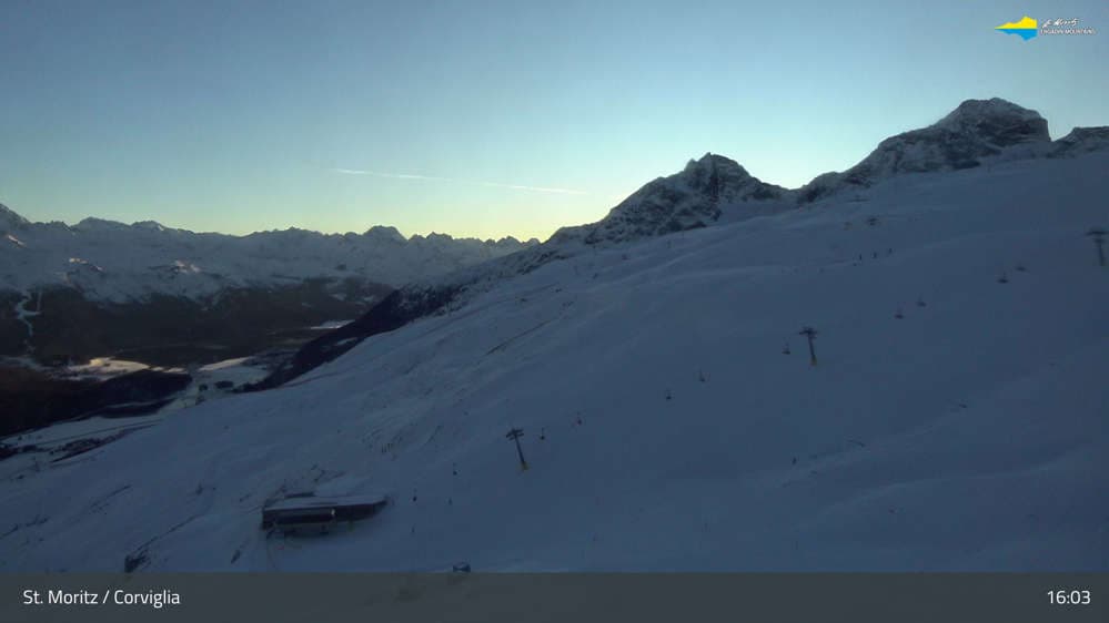 Engadin St. Moritz - Ausblick Richtung Suvretta