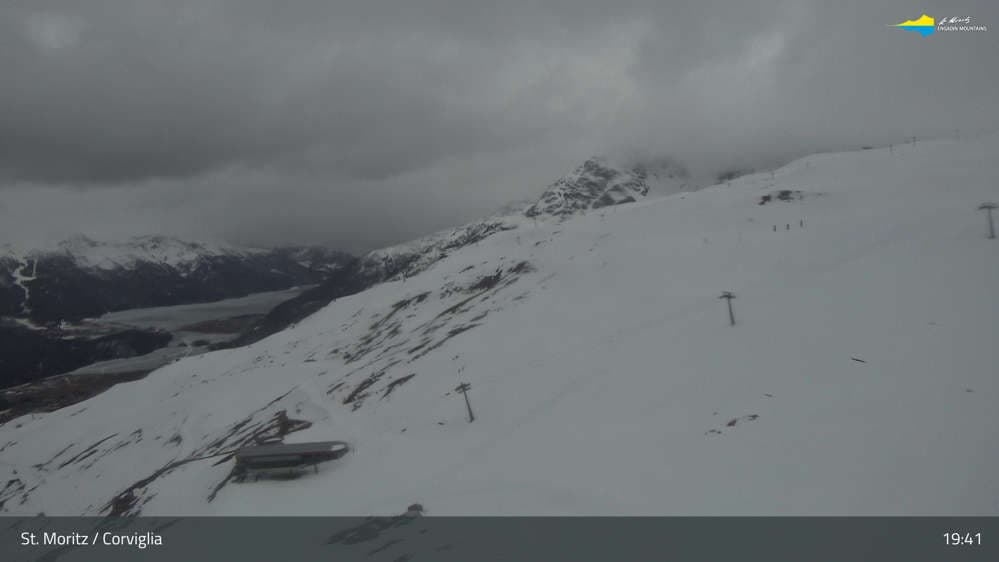 Engadin St. Moritz - Ausblick Richtung Suvretta